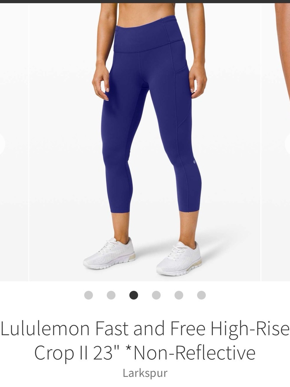 lululemon athletica Fast and Free High-Rise Crop 23”